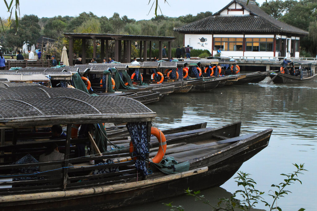 常熟沙家浜景區圖片 蘇州沙家浜景點攝影照片一覽
